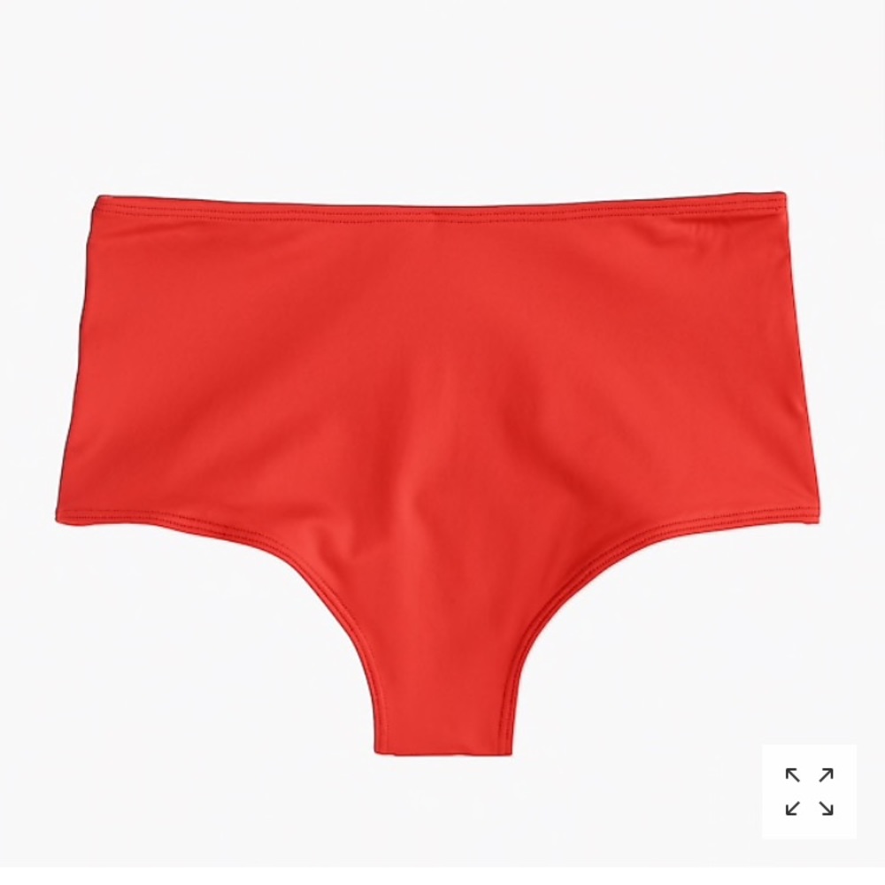 JCrew cheeky high-waist bikini bottom
